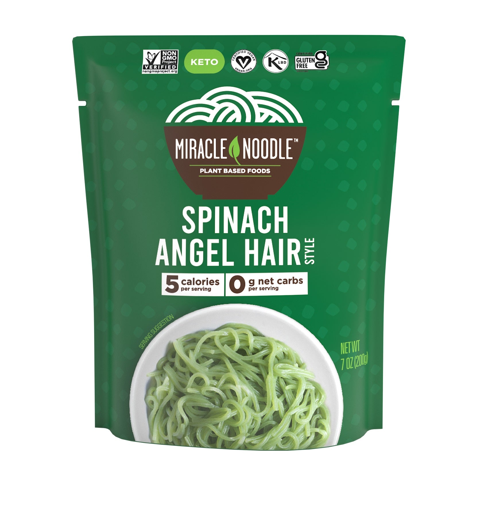 Spinach Noodles – Miracle Noodle