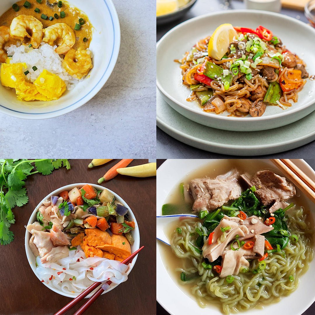 18-Pack Variety Sampler: Angel Hair, Miracle Rice & Fettuccine