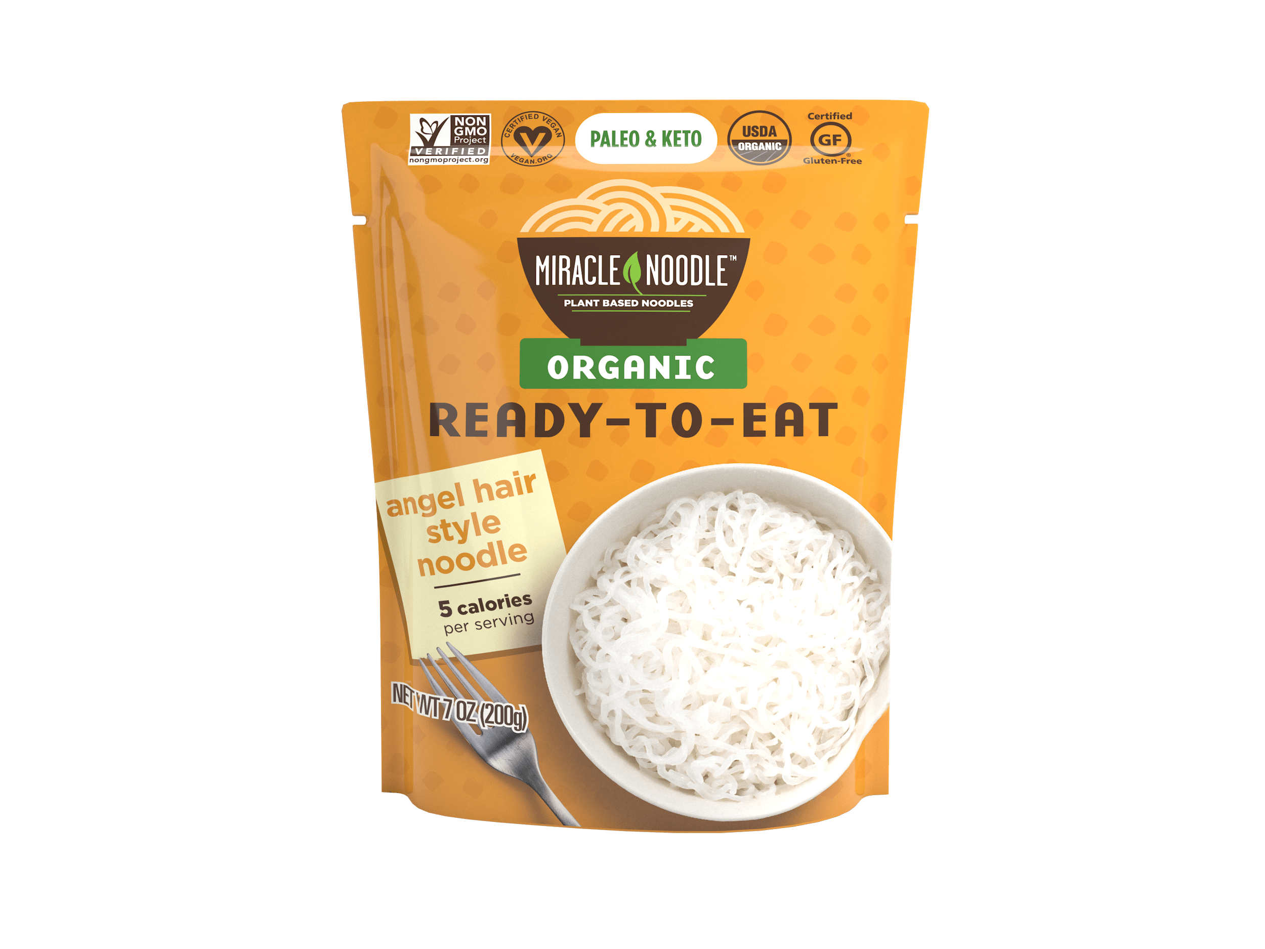 Ready To Eat Organic Angel Hair – Miracle Noodle