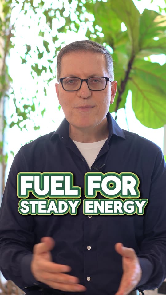 Jonathan Carp, MD on fuel for steady energy